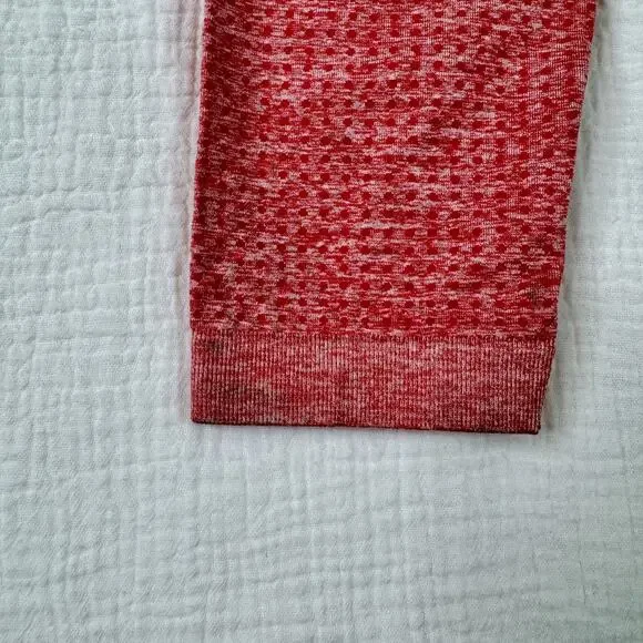 GYMSHARK Vital Seamless Leggings Rose Slate Marl Red Women’s XS NWT Athleisure - Picture 6 of 15